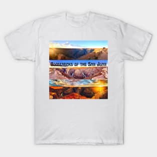 Three panoramas of the Goosenecks T-Shirt